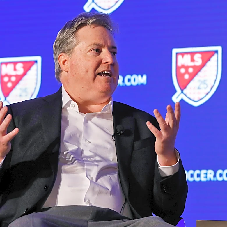 Los Angeles FC co-owner Larry Berg will be the next commissioner of the MLS, succeeding Don Garber