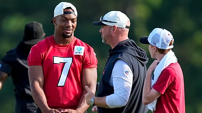 Falcons running back Bijan Robinson is locked up through 2030 after agreeing to a 3-year extension