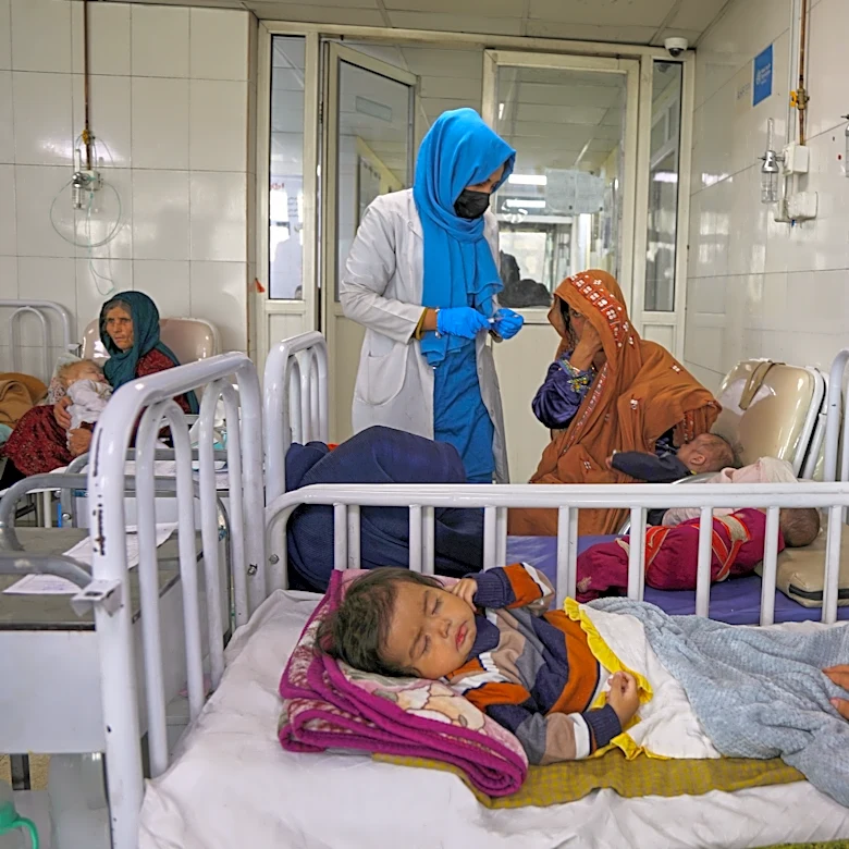 Afghanistan's child deaths are rising as food distributions face cuts, UN says