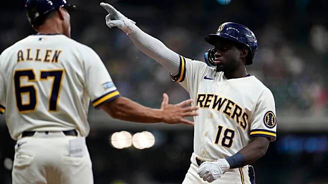 Chourio and Vaughn homer, Henderson wins sixth consecutive decision and Brewers top Pirates 4-2