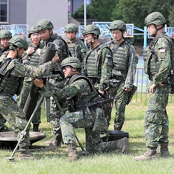 Taiwan kicks off annual military drills to counter a potential Chinese attack
