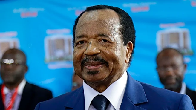 Cameroon's president draws concern and criticism by staying abroad for 2 months