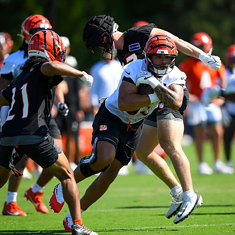 Erick All Jr. is back from a knee injury and shining in Bengals training camp