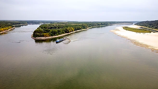 Romania rushes to sink 4 barges in the Danube to keep a nuclear power plant's second reactor running