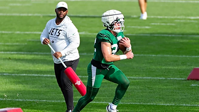 Jets running back Isaiah Davis sidelined a couple of weeks with a minor knee injury