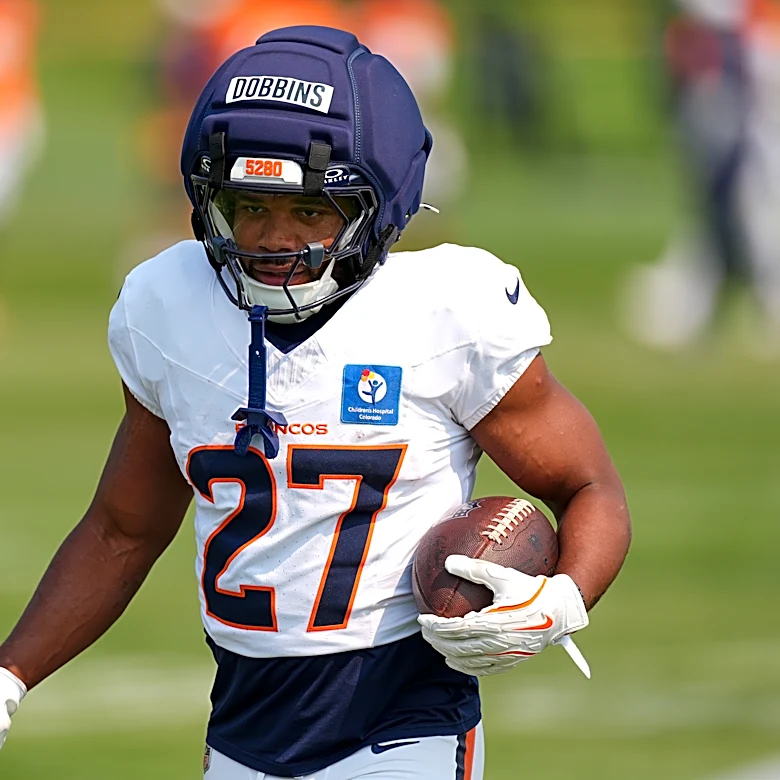 Broncos running back J.K. Dobbins vows injuries are done, promises 17 games and an NFL rushing title