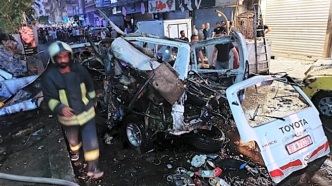 Explosion in Damascus suburb kills at least 1 person, wounds several others