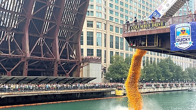 Rubber ducks by the thousands splash into Chicago River for annual Special Olympics fundraiser