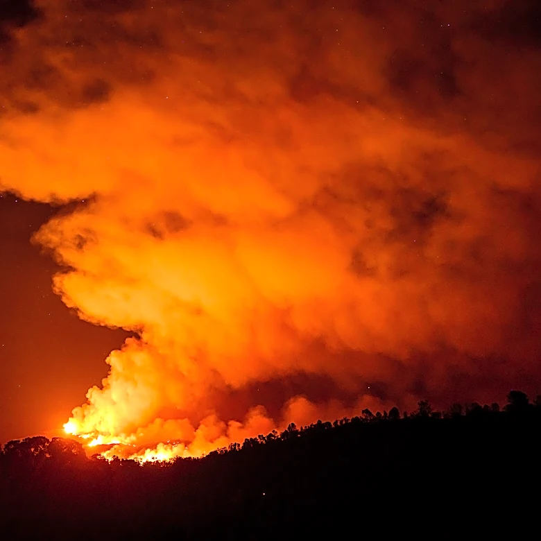 Body found in California home burned by wildfire believed started by chain saw