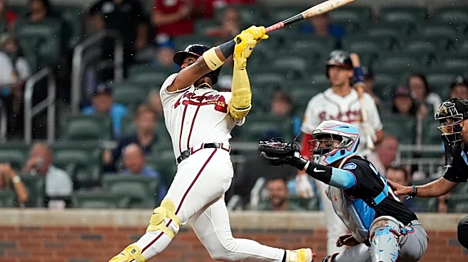 Acuña hits 2 homers, Olson adds blast as Braves beat Marlins 11-3 for season-best 8th straight win