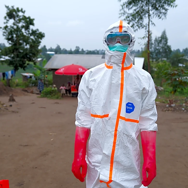 One man works to slow the fastest-growing Ebola outbreak in history, and he's doing it unpaid