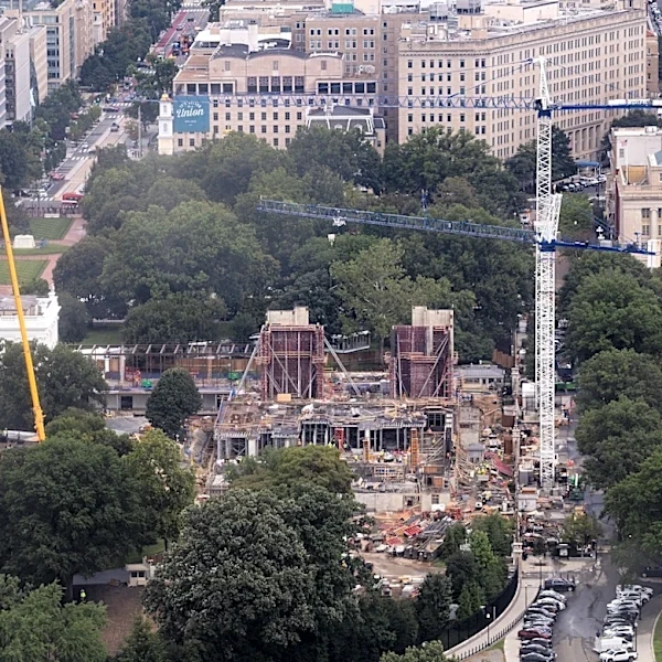 Appeals court rules Trump can't build White House ballroom without congressional approval