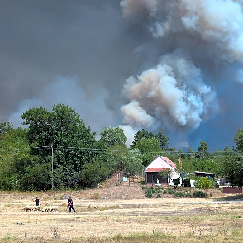 Serbia races to contain wildfires as Europe’s blistering heat wave grips the Balkans