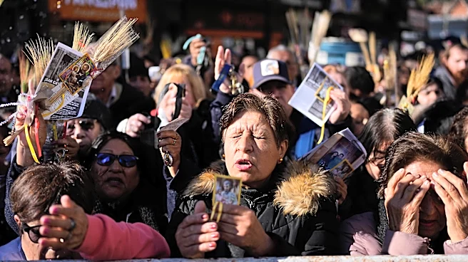 Argentines pray that Pope Leo's visit alleviates their economic stress