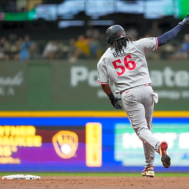 Josh Bell sparks comeback as Twins rally to beat Brewers, 8-6