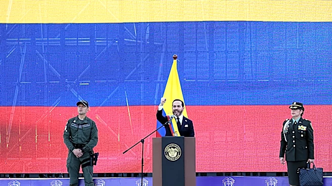 A car-bomb attack targets southwest Colombia a day after conservative president takes office