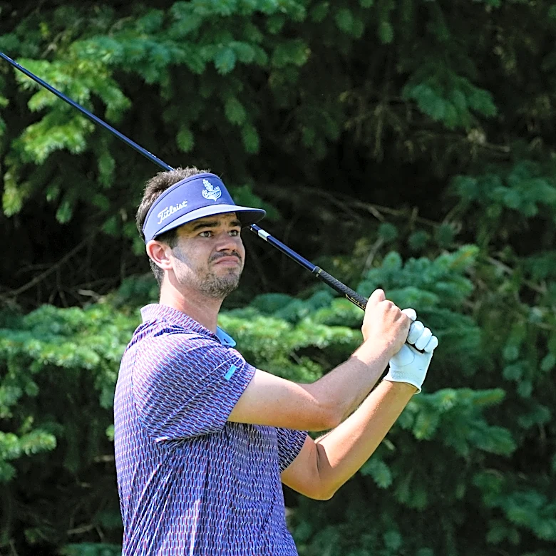 Hossler and Brennan share Wyndham Championship lead with postseason berths at stake