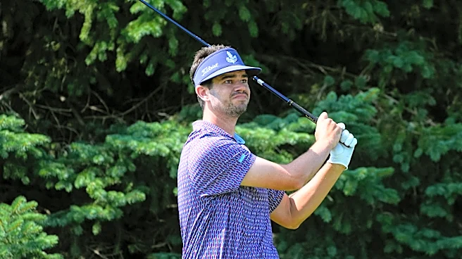 Hossler and Brennan share Wyndham Championship lead with postseason berths at stake