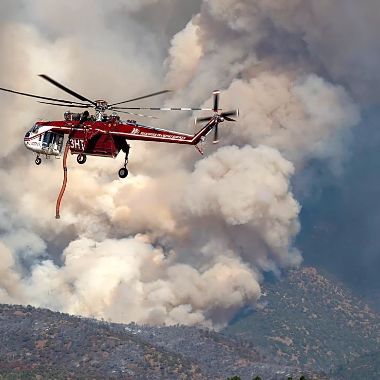 Pilots of helicopter that crashed while fighting wildfire in Utah are dead, officials say