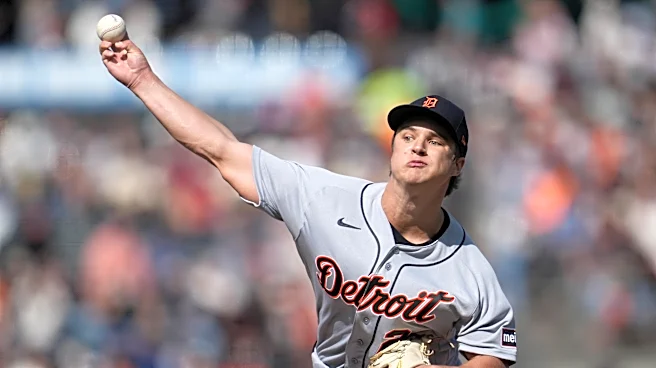 Jackson Jobe has sparkling debut to help the Tigers rout the Giants 8-0