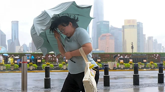Shanghai cancels at least 1,300 flights as Typhoon Dolphin hits China's eastern coast