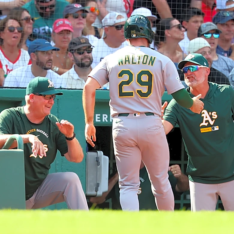 Max Muncy's tiebreaking RBI lifts A's past Red Sox for their first series win since mid-June