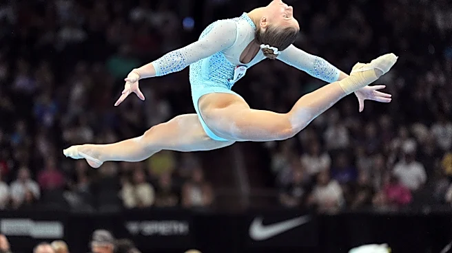 Olympic gold medalist Hezly Rivera rallies to capture second straight U.S. women's gymnastics title