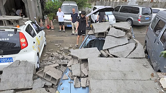 Tropical storm causes some flooding in eastern China
