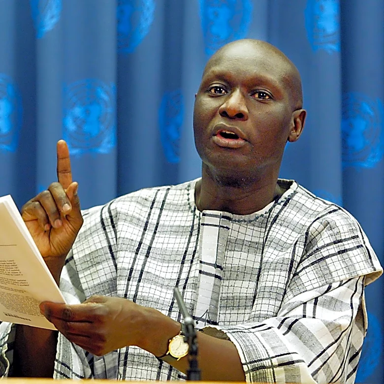 Ugandan statesman is in the race to become the next secretary-general of the United Nations