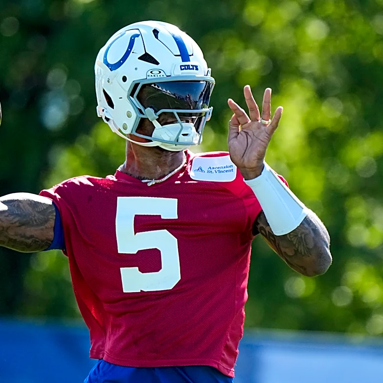 Richardson content to be with Colts, battle for backup quarterback job