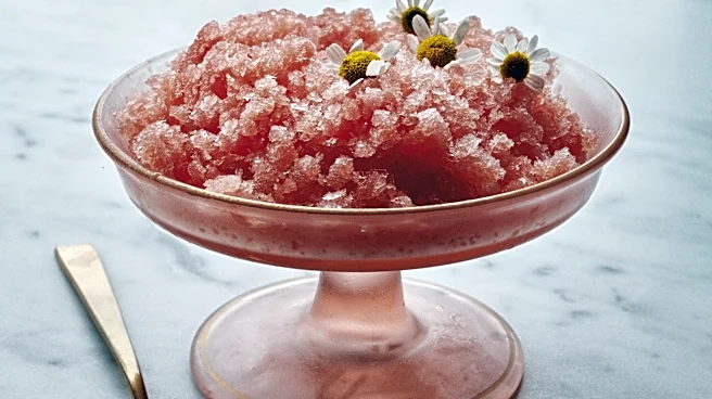 Pamela Anderson recommends Watermelon Granita for a cool, no-fuss summer dessert