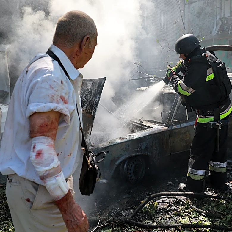 Ukrainian drone attack on an oil hub deep inside Russia kills 13, officials say
