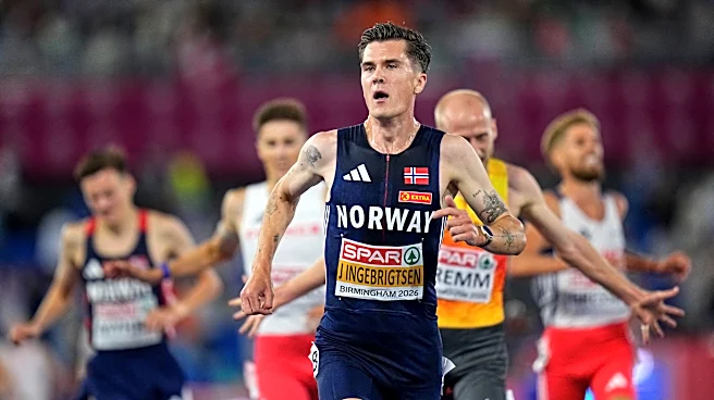Ingebrigtsen wins 5,000m gold at European championships in return from surgery