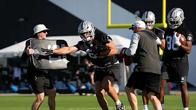 Brock Bowers returns to form at Raiders camp as Michael Mayer shows progress
