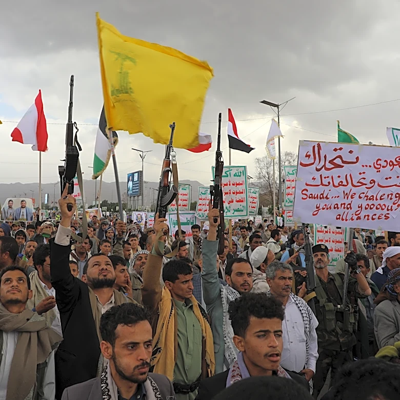 Iranian-backed Houthi kill 4 in attack on vessel, and other developments in the Mideast