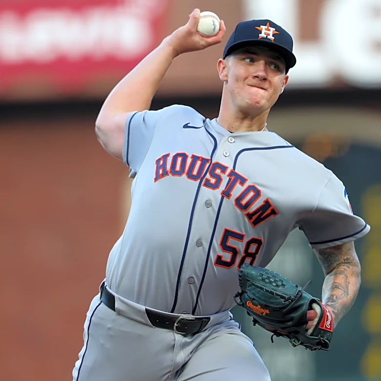 Rookies Bryce Eldridge and Carson Whisenhunt lead the Giants past the Astros, 4-1