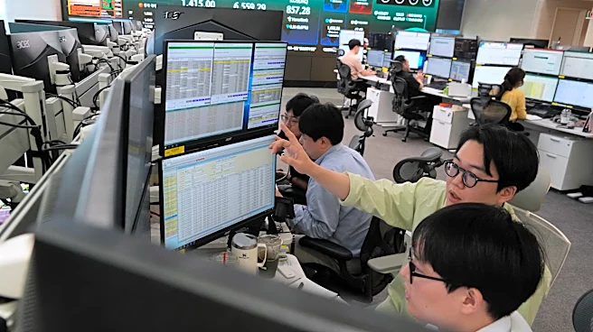 Shares are mostly higher in Asia, with Kospi up 4%, while oil prices gain