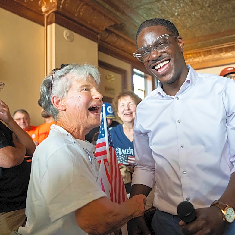 David Crowley wins Democratic primary for Wisconsin governor over progressive Francesca Hong