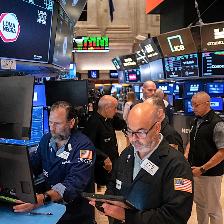 Wall Street flirts with a record after AI stocks jump and worries about inflation ease a bit