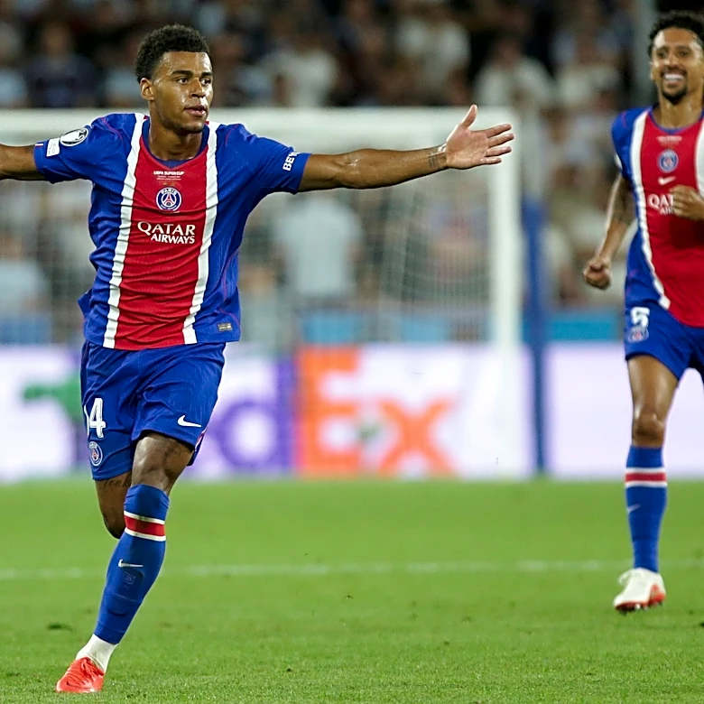 Paris Saint-Germain retains UEFA Super Cup as Doué goal seals 2-1 win over Aston Villa
