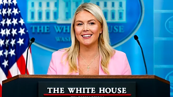 White House press secretary Karoline Leavitt is leaving the Trump administration