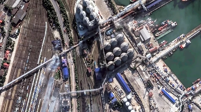 Ukraine’s drones hit a major Russian refinery 800 miles from the border, sparking a fire
