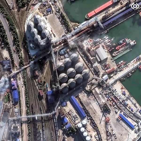 Ukrainian drones strike a major refinery deep inside Russia, setting it ablaze