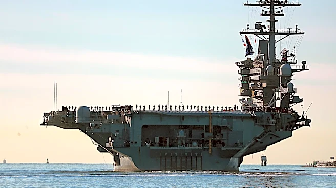 New aircraft carrier heads toward Mideast after reports of issues on long-deployed USS Lincoln