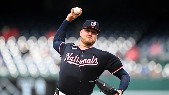 Washington Nationals pitcher Cade Cavalli has a no-hitter through 6 innings against the Cubs