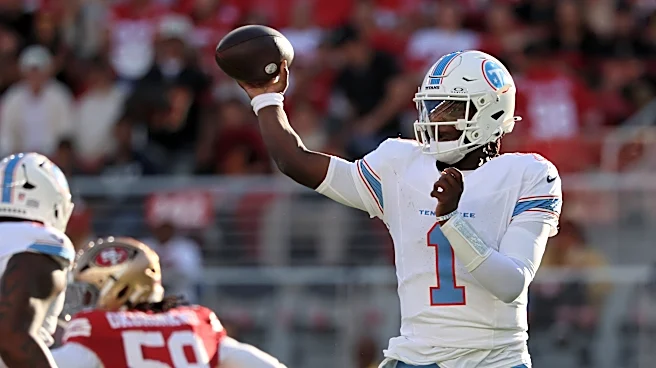 Cam Ward struggles in the Titans' 19-13 preseason win over the 49ers