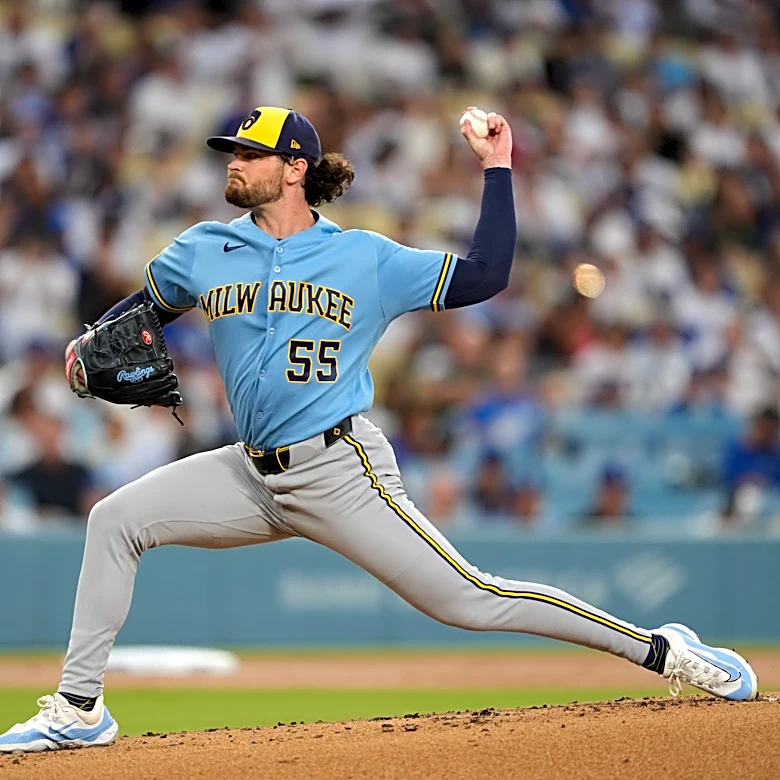 Brewers tag Edwin Diaz and rally for 3 runs in the 9th inning to beat the Dodgers 5-4
