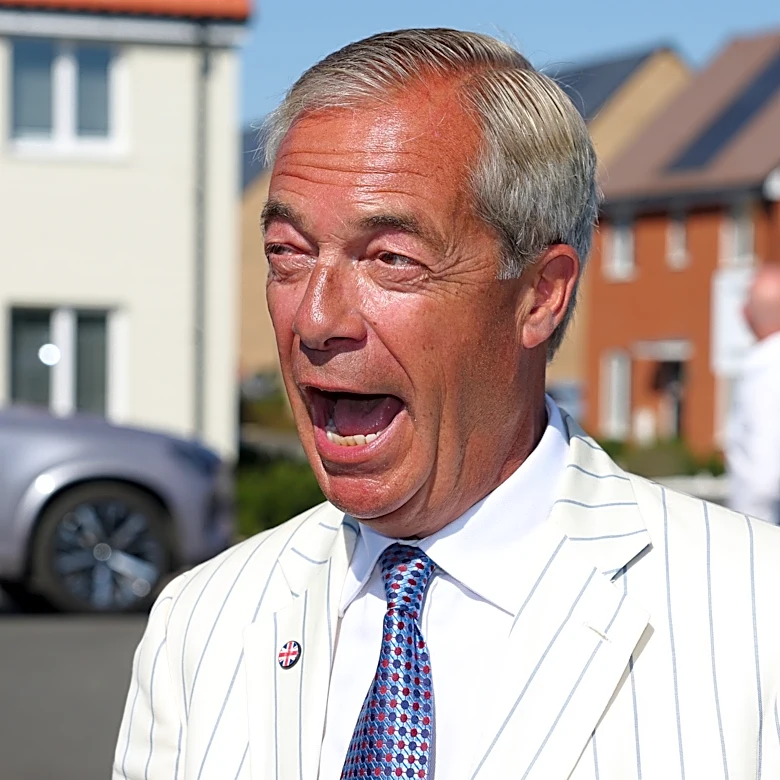 Reform UK's Nigel Farage beats a slate of fringe candidates in election boycotted by major parties