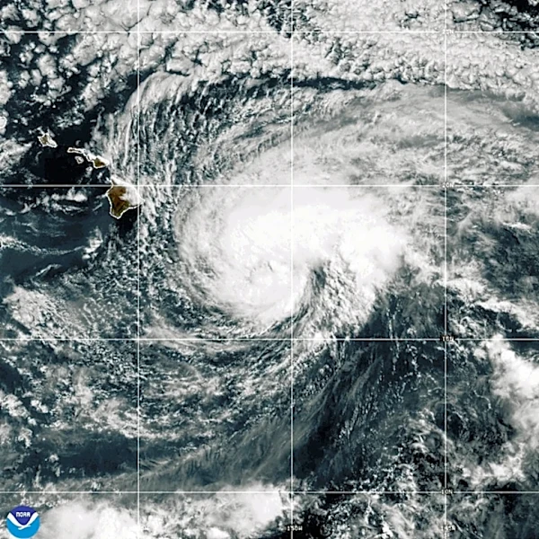 A rare hurricane landfall threat for Hawaii's Big Island as Lala nears