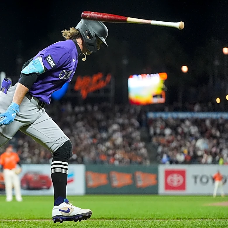 Freeland's 8 strong innings, Veen's home run power Rockies past Giants 5-2